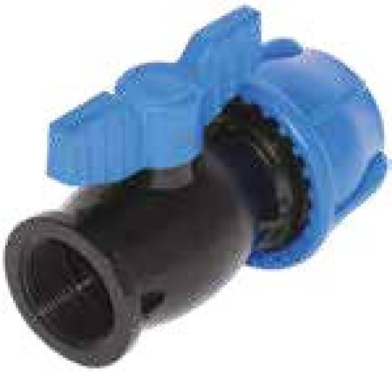  COUPLING FEMALE VALVE  black